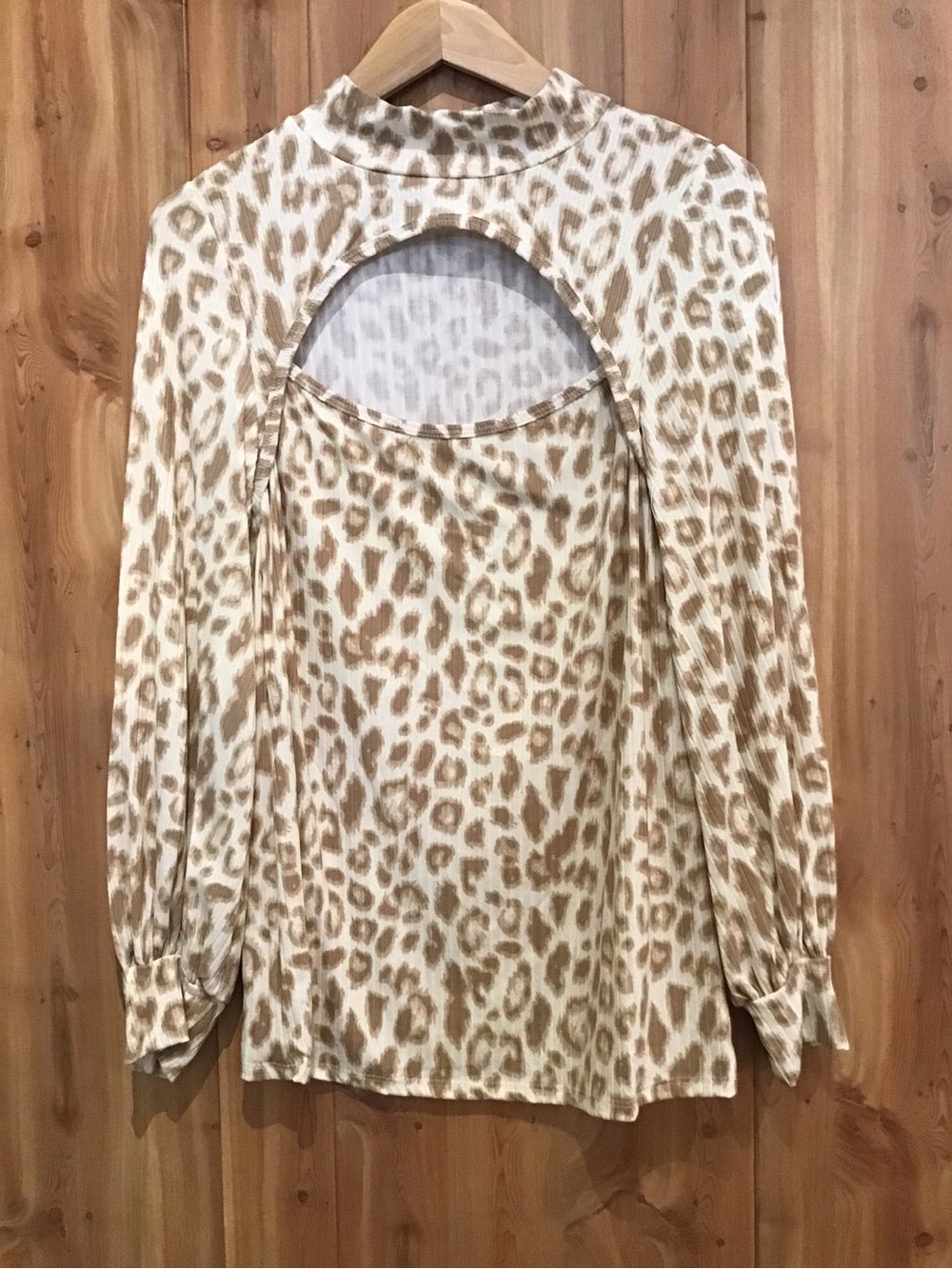 Leopard Print Blouse
